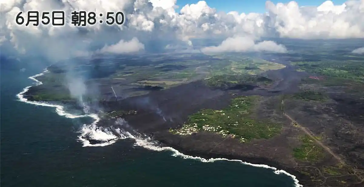 カポホ湾（2018年6月5日 朝8:50）