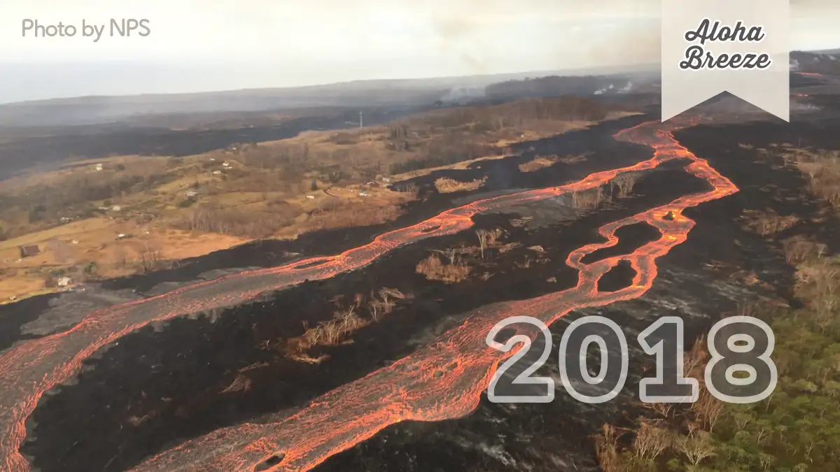 2018年のキラウエア火山